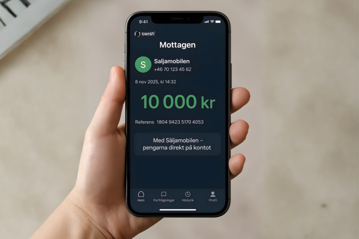 Få betalt med Swish